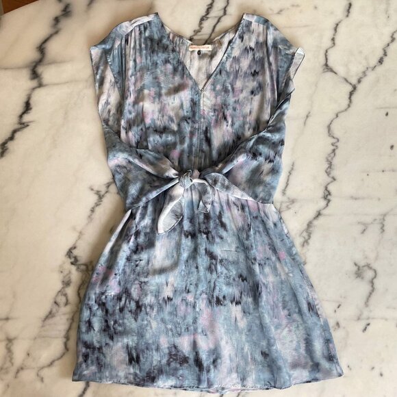 Rebecca Taylor Aurora Tie Waist Dress - Picture 5 of 16